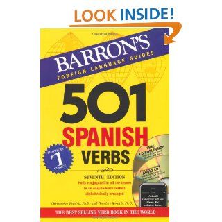 501 Spanish Verbs with CD ROM and Audio CD (501 Verb Series) (9780764197970) Christopher Kendris, Theodore Kendris Books