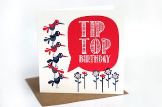 tip top birthday card by allihopa