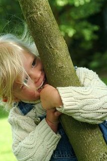 personalised baby's first tree by the gluttonous gardener