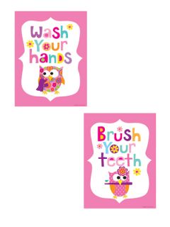 Girls Brush & Wash Print Set by Ellen Crimi Trent