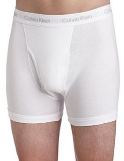 Calvin Klein Men's Boxer Brief, White, Large at  Mens Clothing store