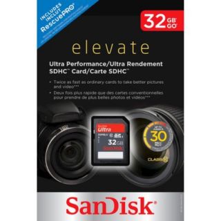 SanDisk Ultra 32GB Class 10 SD Memory Card   Bla