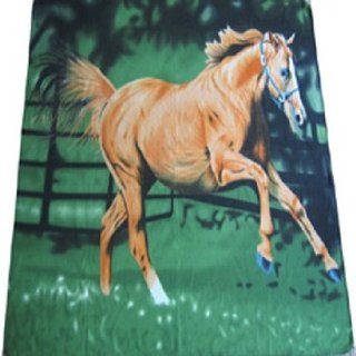 HORSE RUNNING 503 Fleece blanket 50x60  