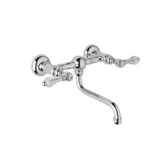 Country Bath Wall Mounted Vocca Faucet with Levers Handle