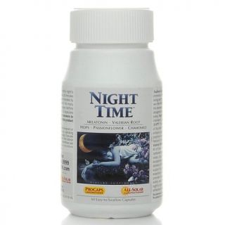 Andrew Lessman Night Time Melatonin Supplement   60 Caps