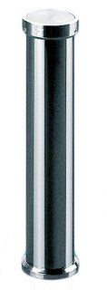 Hafele 505.15.600 Matte Nickel 8" High Steel Round Straight Countertop Shelf Support 505.15.00   Shelf Accessories