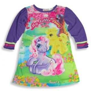 Girls Fall & Winter My Little Pony Nightgown 6/6X Clothing