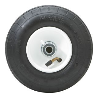Tire and Wheel Assembly for Power Equipment — 9in. x 280/250 x 4, Sawtooth  Turf Wheels