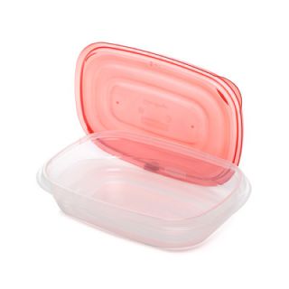 Rubbermaid 3 Piece Take Alongs Rectangular Container Set