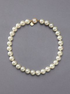 large pearl necklace by Majorica