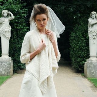 duchess wedding cardigan by purl alpaca designs