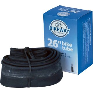 Bikeway Inner Tube with Schrader Valve — 26 x 1.90 Regular, Model# BT-26X1.90  Bicycle Tires