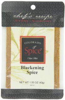 Colorado Spice Company, Beef, Poultry, Pork and Lamb Spice, Blackening Spice, 1.5 Ounce Ounce Ounce Packet (Pack of 12)  Meat Seasonings  Grocery & Gourmet Food
