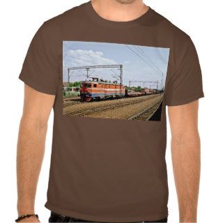 Yugoslavia, JZ electric loco #441 326 with train, Tshirts