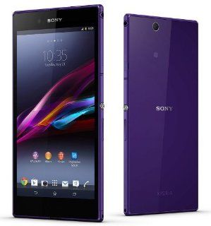 Sony Xperia Z Ultra C6833 Purple (Factory Unlocked) LTE 800/850/900/1700/1800/1900/2100/2600 , 3G 850/1900/1700/900/2100 Cell Phones & Accessories