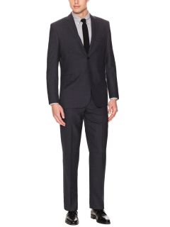 Super 120s Textured Suit by Yves Saint Laurent