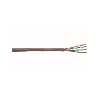Coleman Cable 250 ft 24/4 CAT 5E Gray Data Cable