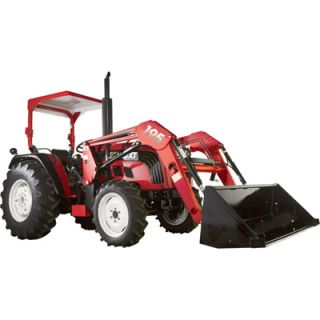 NorTrac 40XT 40HP 4WD Tractor with Front End Loader — with Turf Tires  40 HP Tractors