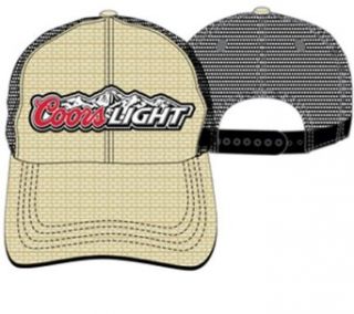 Coors Light Straw Adjustable Hat Clothing