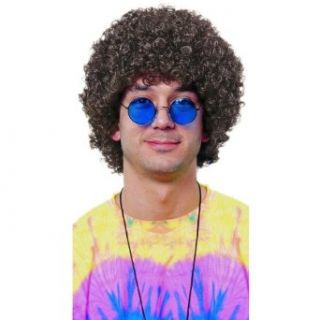 Clown Jumbo Afro Wig in Brown Clothing
