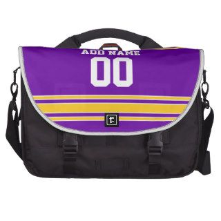 Team Jersey with Custom Name and Number Bags For Laptop
