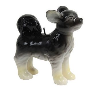 ready for rehoming dog candle by lime lace