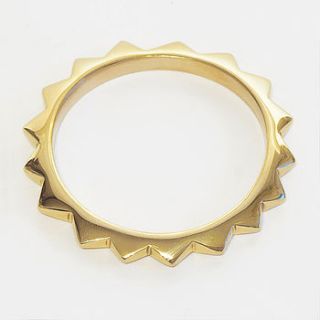 mamba brass bangle by hiro + wolf