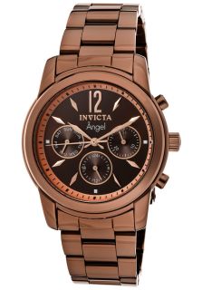 Invicta 12510  Watches,Womens Angel Brown Dial Brown IP Stainless Steel, Casual Invicta Quartz Watches