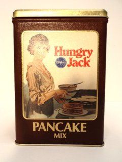 Hungry Jack Pancake Mix Tin Can   Kitchen Storage And Organization Product Accessories