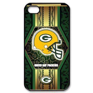 Custom Green Bay Packers Hard Back Cover Case for iPhone 4 4S CY1645 Cell Phones & Accessories