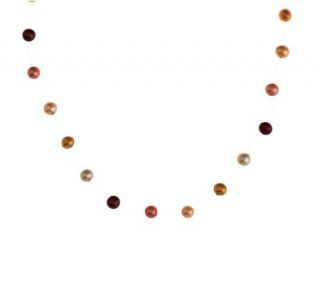 Honora Cultured Pearl 18 6.0mm Sunset Illusion Necklace —