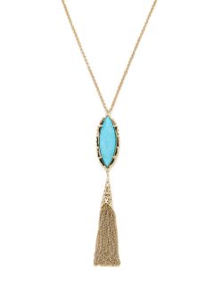 Neva Marquise & Tassel Pendant Necklace by Kendra Scott Jewelry