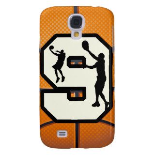 Number 9 Basketball and Player Galaxy S4 Cover