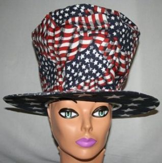 American Flag Top Hat Costume Headwear And Hats Clothing