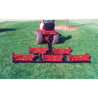 Pro Mow 5 Gang Reel Finish Cut Mowing System — 6ft. 10in. Cutting Width, Model# PO501  Gang Reel Mowers