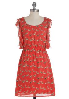 Flamingo All Out Dress  Mod Retro Vintage Dresses