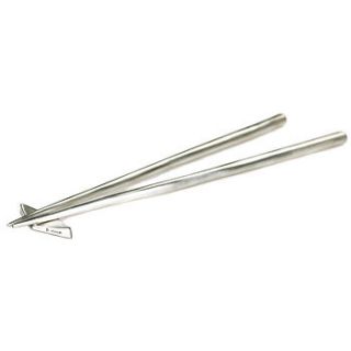 sterling silver chopsticks and holder by david louis design