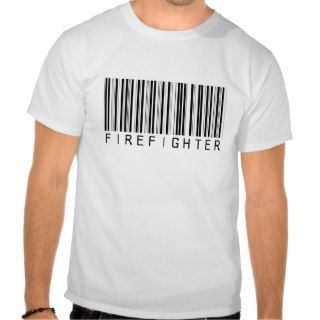 Firefighter Bar Code Shirt