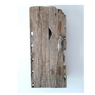 oak driftwood cabinet by nautilus driftwood design