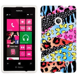 Nokia Lumia 521 Safari Skin Motley Phone Case Cover Cell Phones & Accessories