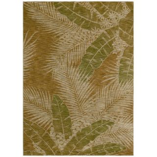 Tommy Bahama Rugs Home Nylon Gold Carnival Palms Rug