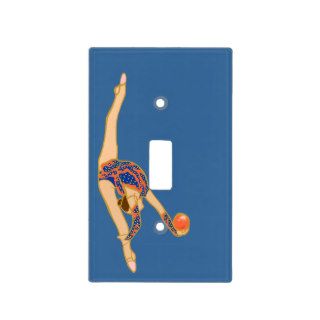 Rhytmic Gymnast Have A Ball Lght Switch Plate Light Switch Plates
