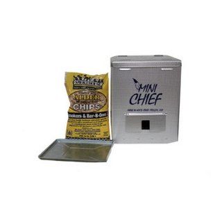 Smokehouse Product Mini Chief Smoker 15lb Capacity 250W Silver Sports & Outdoors