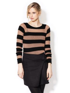 Merino Wool Striped Turtleneck Sweater by M. Patmos