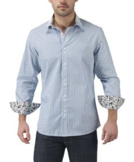 Joe Browns Men's Preppy Stripe Shirt, Blue/White, Small at  Mens Clothing store