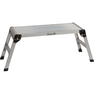 Ironton Extra Large Folding Work Platform — 330-Lb. Capacity, 40in.L x 15in.W x 19 5/8in.H  Folding Platforms