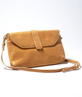 Leather Envelope Clutch