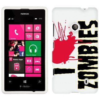 Nokia Lumia 521 I Love Zombies Phone Case Cover Cell Phones & Accessories