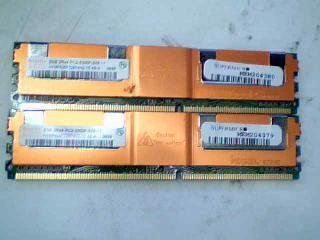 HYNIX 2GB PC2 5300 DDR2 ECC REG FBD MEMORY MODULE HYMP525F72BP4N2 Y5 Computers & Accessories