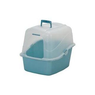 HOODED LITTER PAN, Color May Vary   Randomly Picked; Size JUMBO (Catalog Category CatLITTER ACCESSORIES)  Litter Boxes 